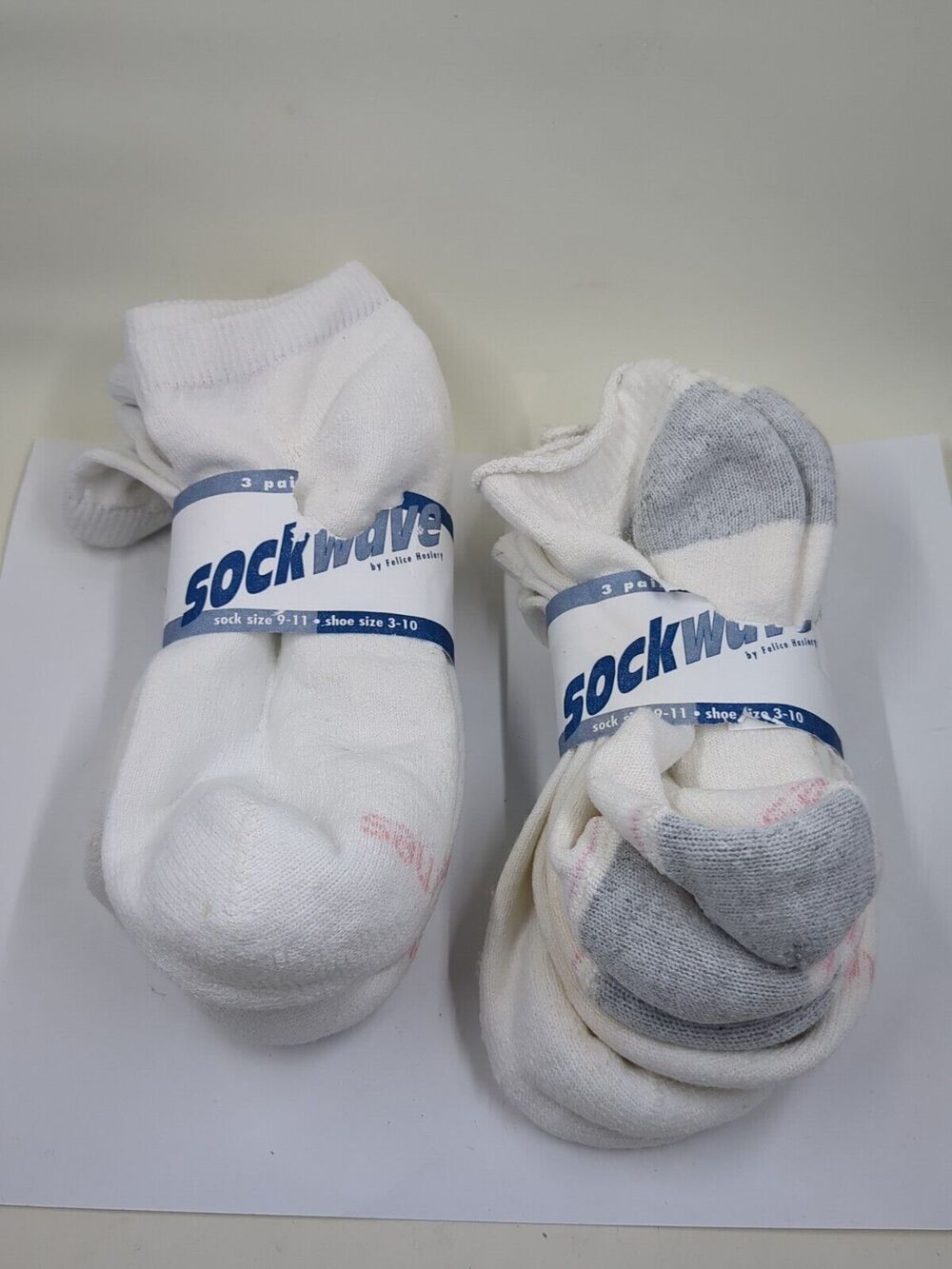 Sockwave By Felice Hosiery Women's Irregular Shoe Size 3-10 Ankle Socks 6 Pairs